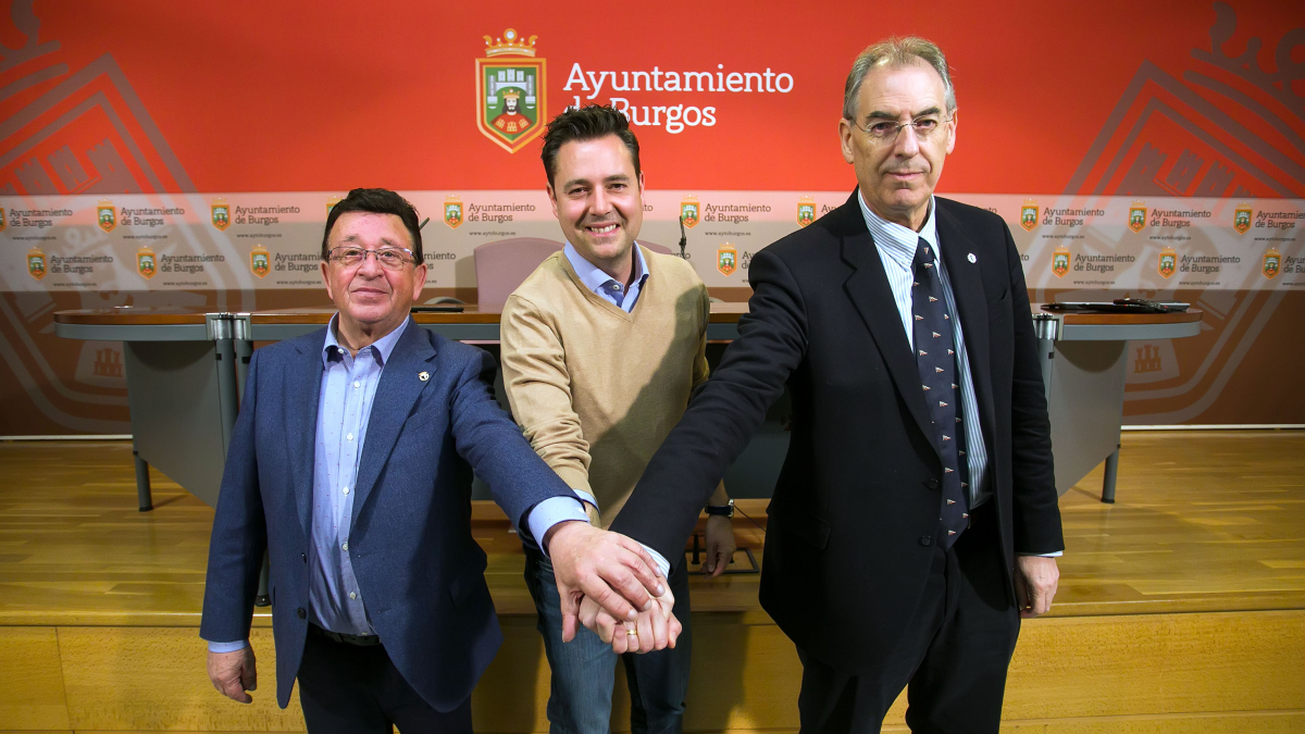 El Ayuntamiento eleva a 1,6 millones en dos años el patrocinio al Burgos CF