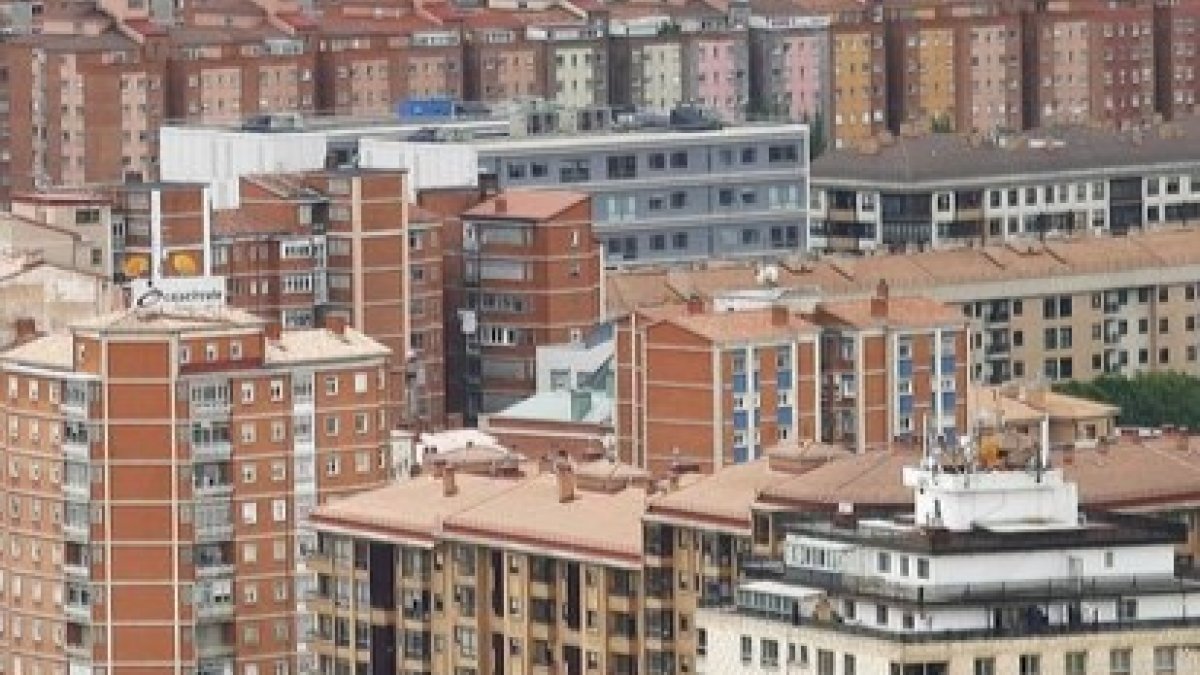 Vista de parte de la capital burgalesa. ECB