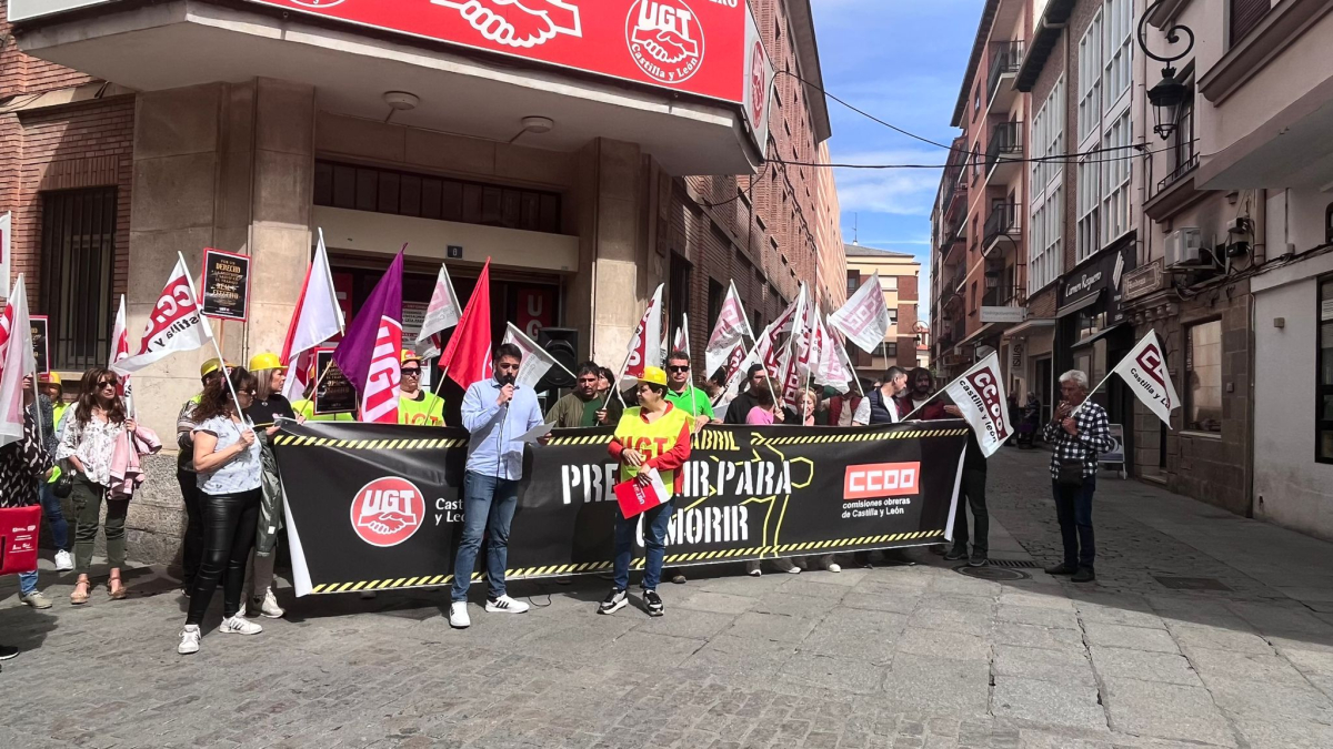 Los sindicatos exigen a la Junta que retome los programas de prevención de riesgos laborales