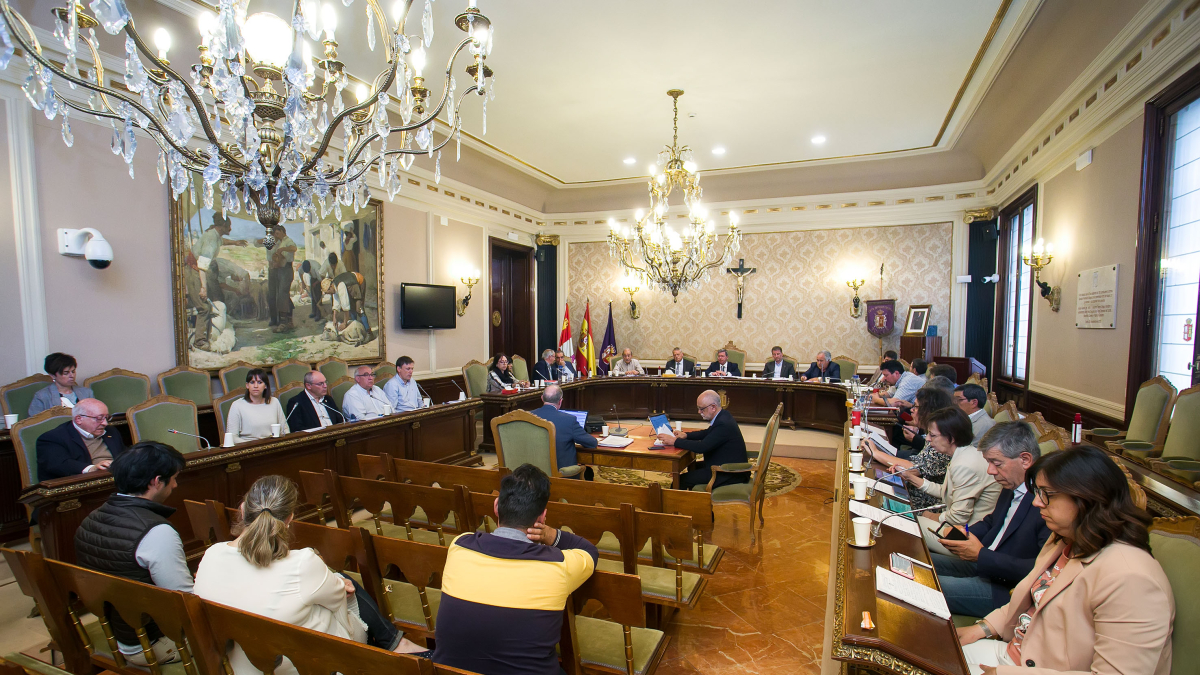 Imagen del Pleno de la Diputación de Burgos