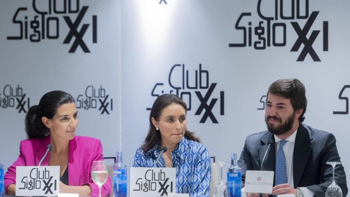 La candidata de VOX a la Presidencia de la Comunidad de Madrid, Rocío Monasterio.