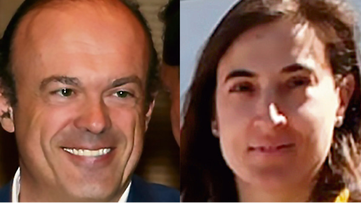 Evaristo Arzalluz y Marta León.