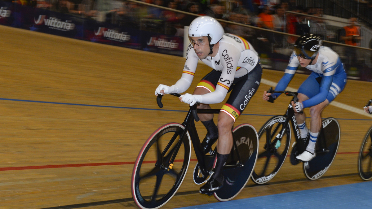 Imagen del campeonato de Europa en pista.