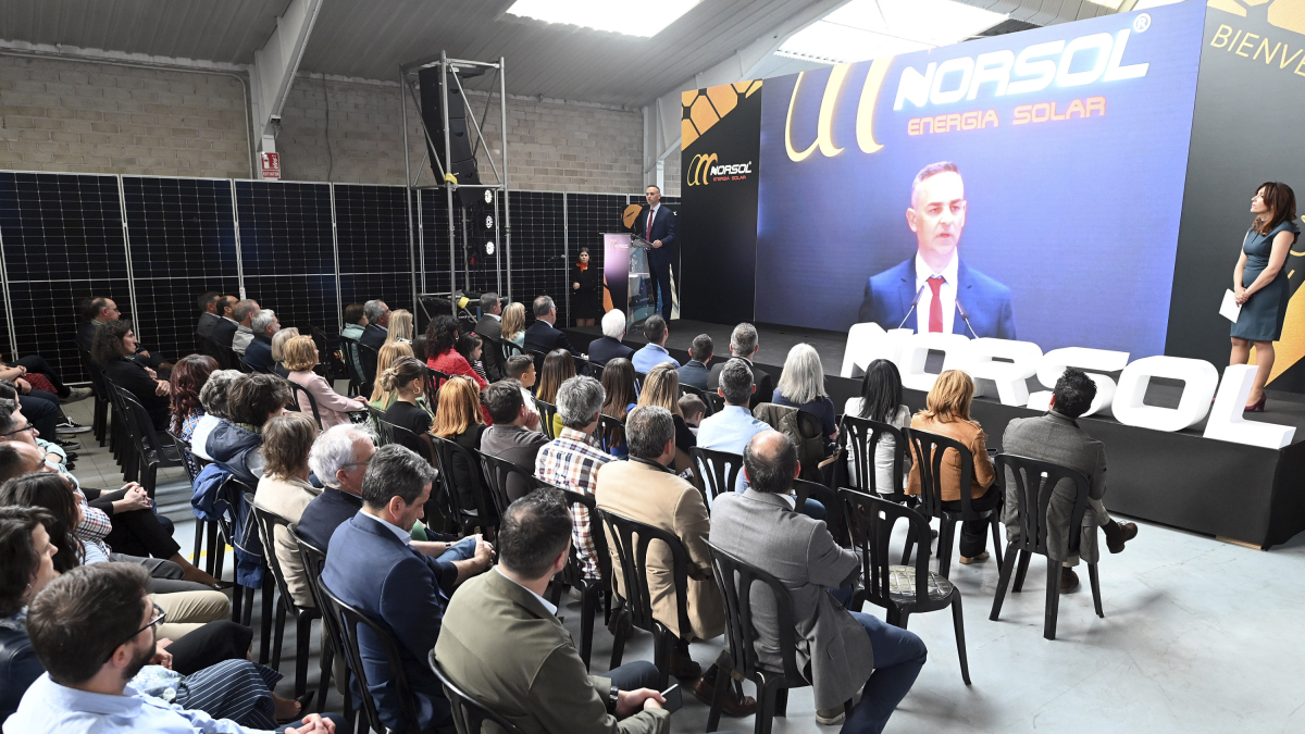 Inauguración de la nueva sede cero emisiones de Norsol en Burgos