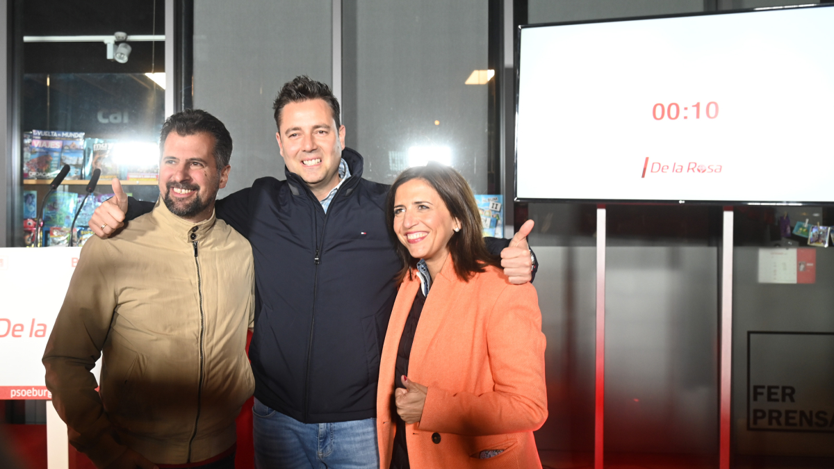 De La Rosa y Tudanca abren la campaña.