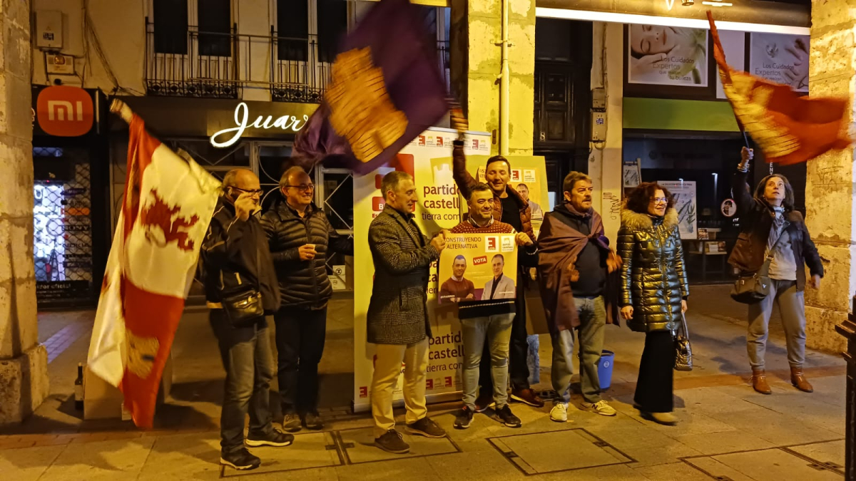 EV-PCAS-TC comienza la campaña electoral brindando con vino del
Arlanza