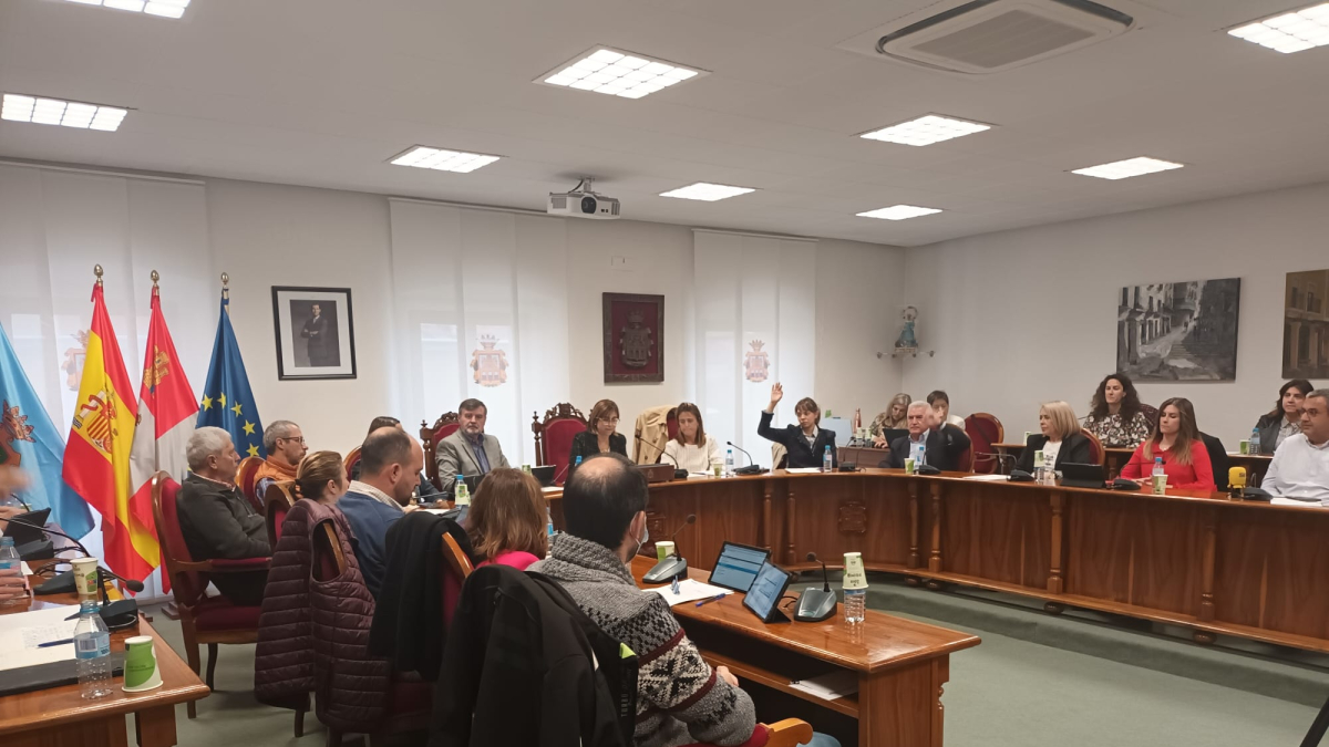 Imagen del Pleno donde la corporación ha debatido los Presupuestos