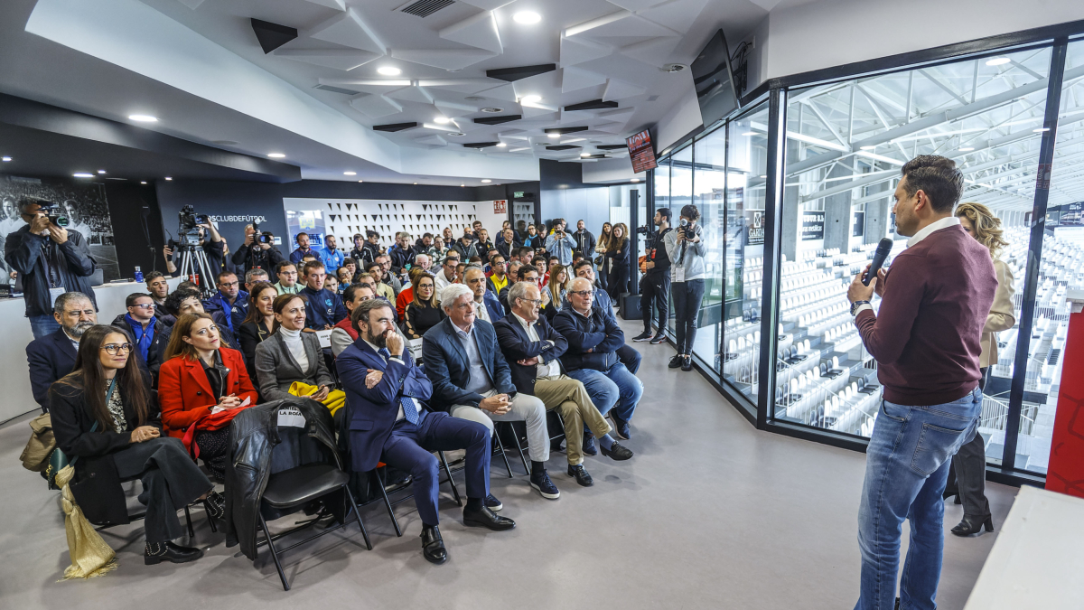 Imagen del acto de inauguración de la competición en Burgos.