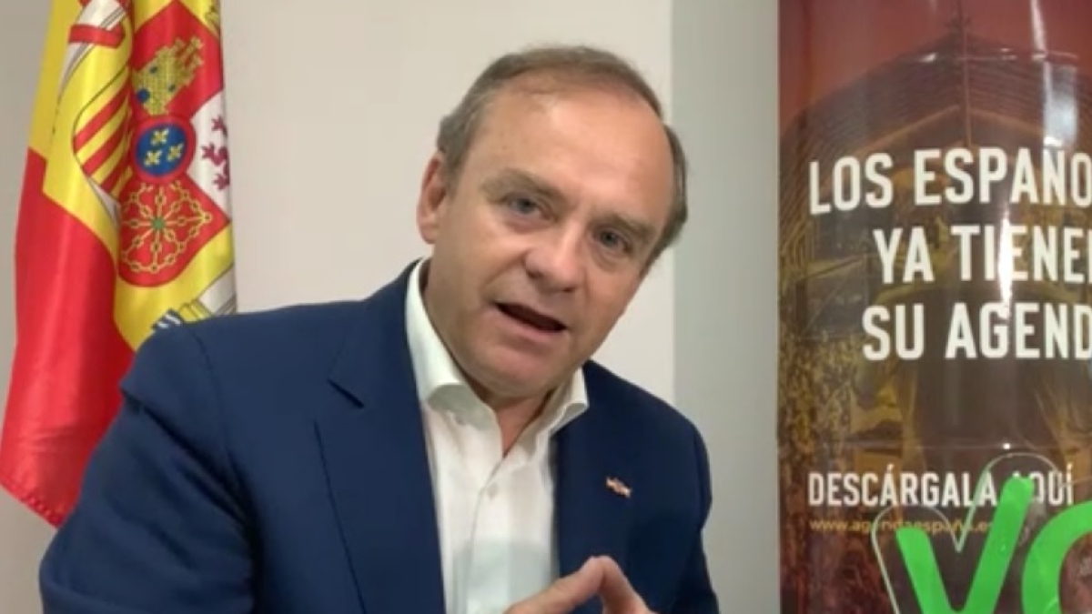 Fernando Martínez-Acitores, candidato de Vox a la Alcaldía de Burgos.