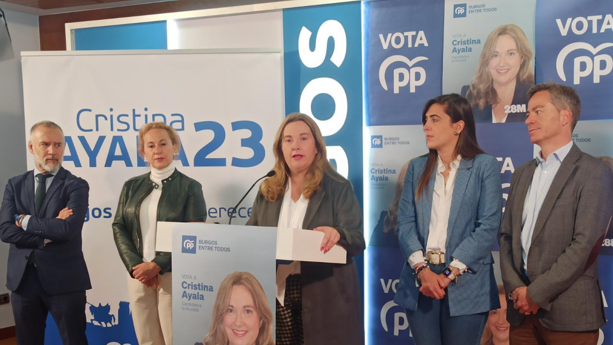 Cristina Ayala presenta medidas de vivienda.