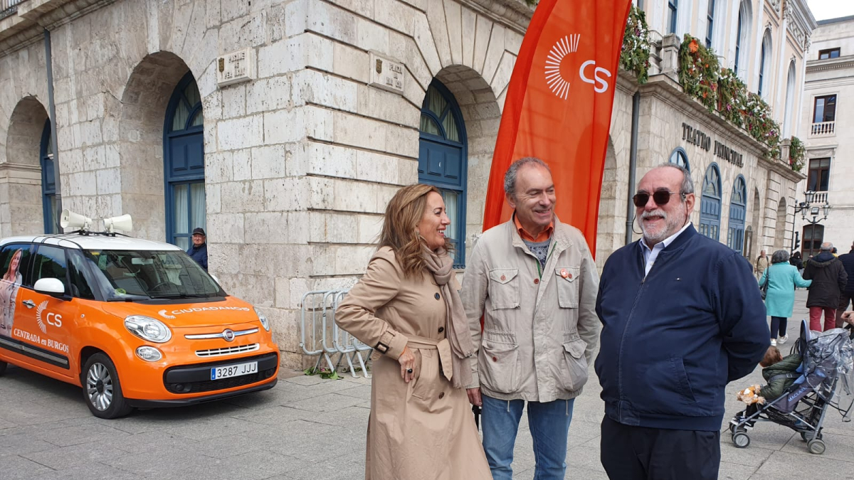 La candidata de Cs Burgos, Rosario Pérez Pardo.
