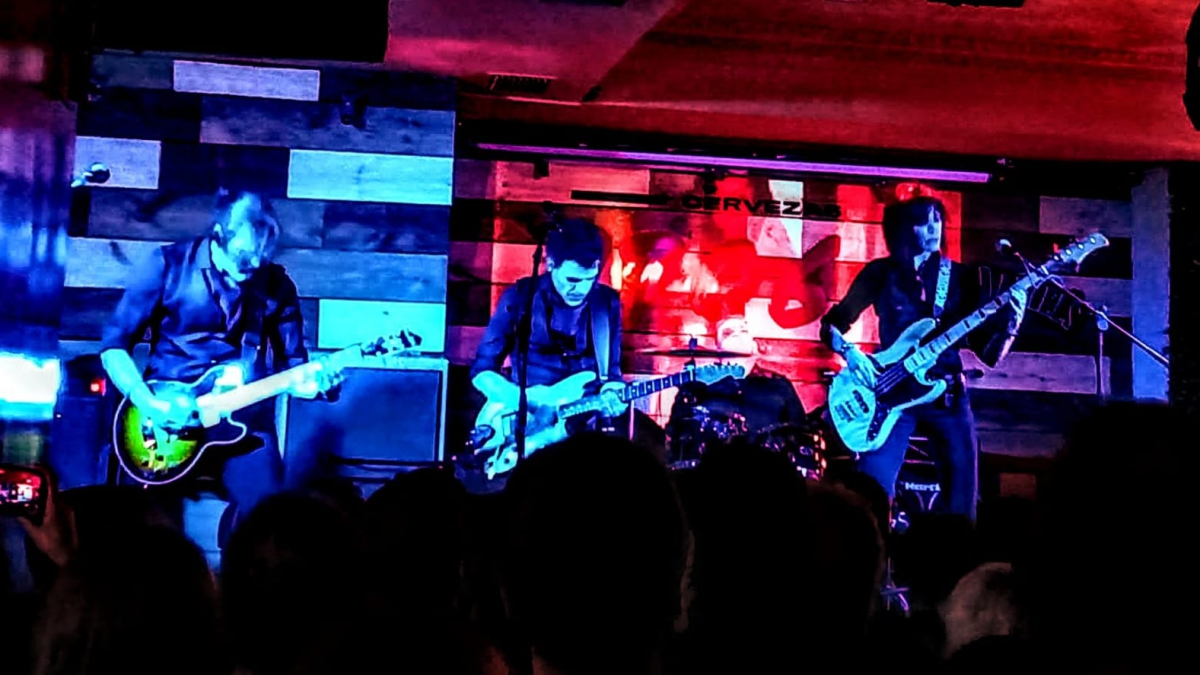 La banda burgalesa Surfuckers en directo.