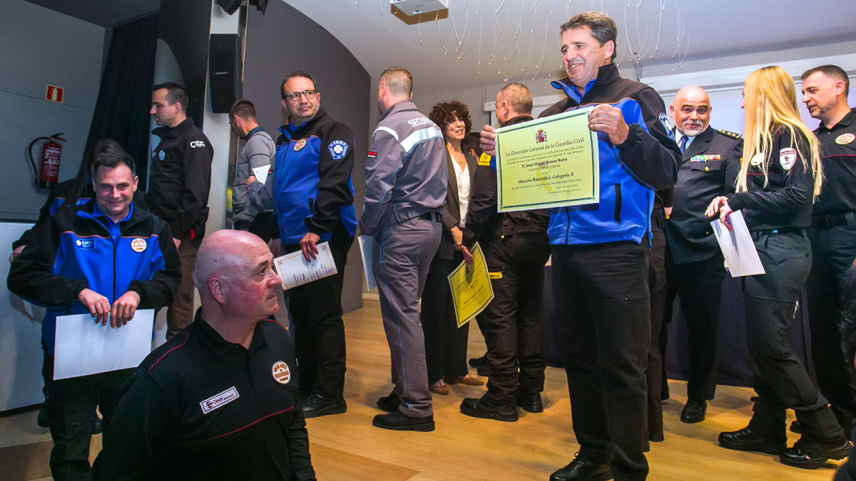 Entrega de diplomas en el Día de la Seguridad Privada