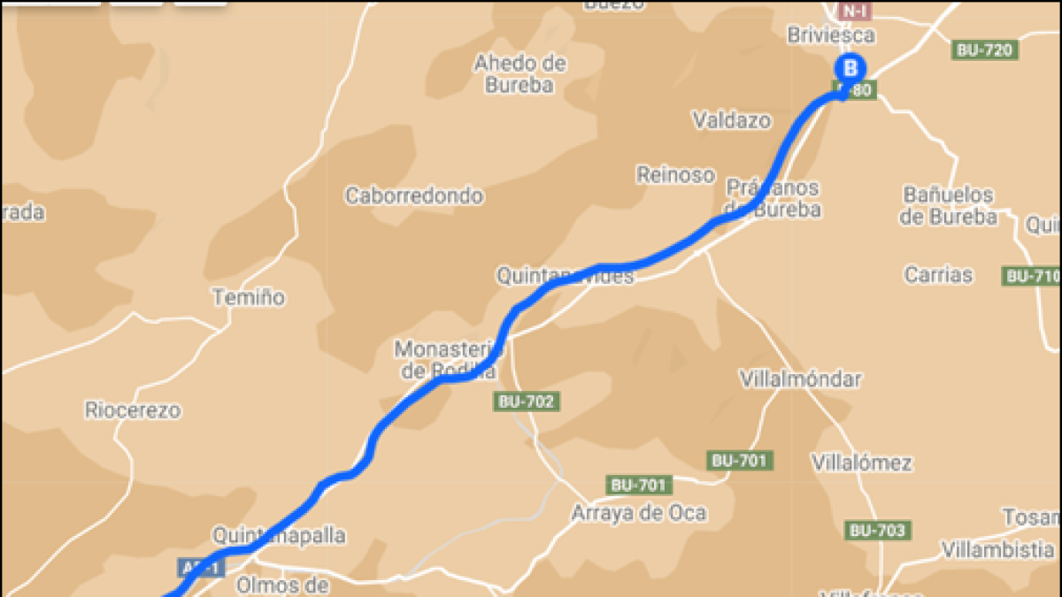 Desvío alternativo por al AP-1