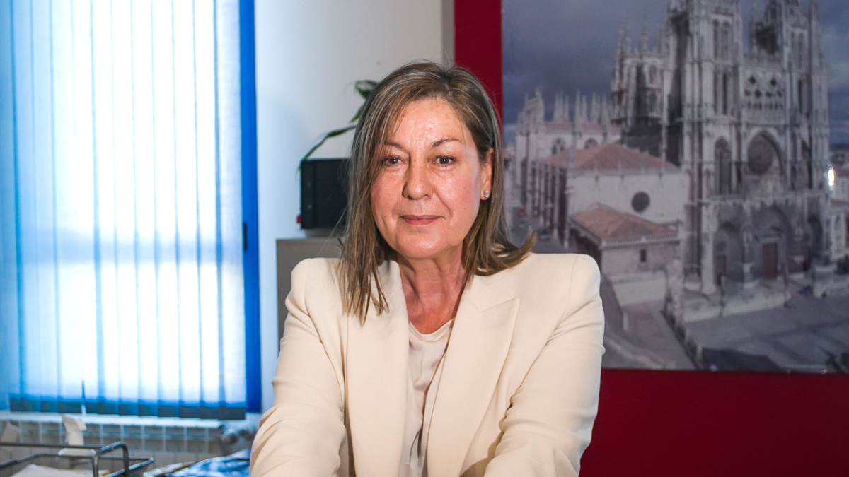 María Isabel de Blas, nueva presidenta de Cruz Roja Burgos.