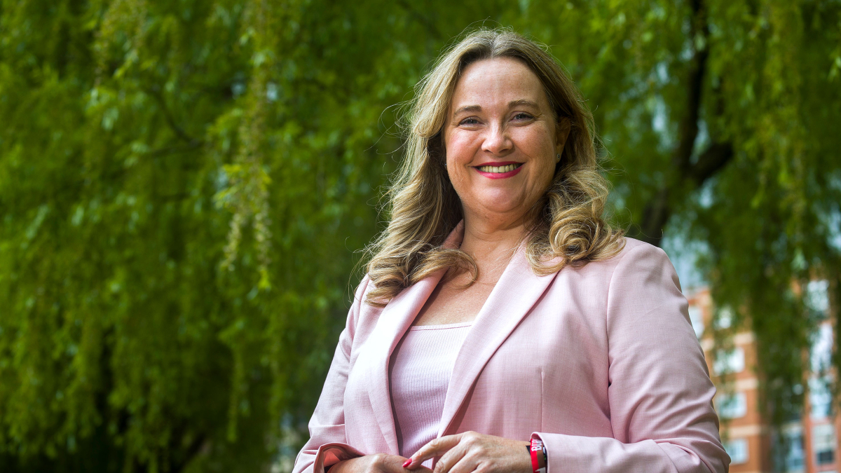 Cristina Ayala, candidata del PP a la Alcaldía de Burgos.