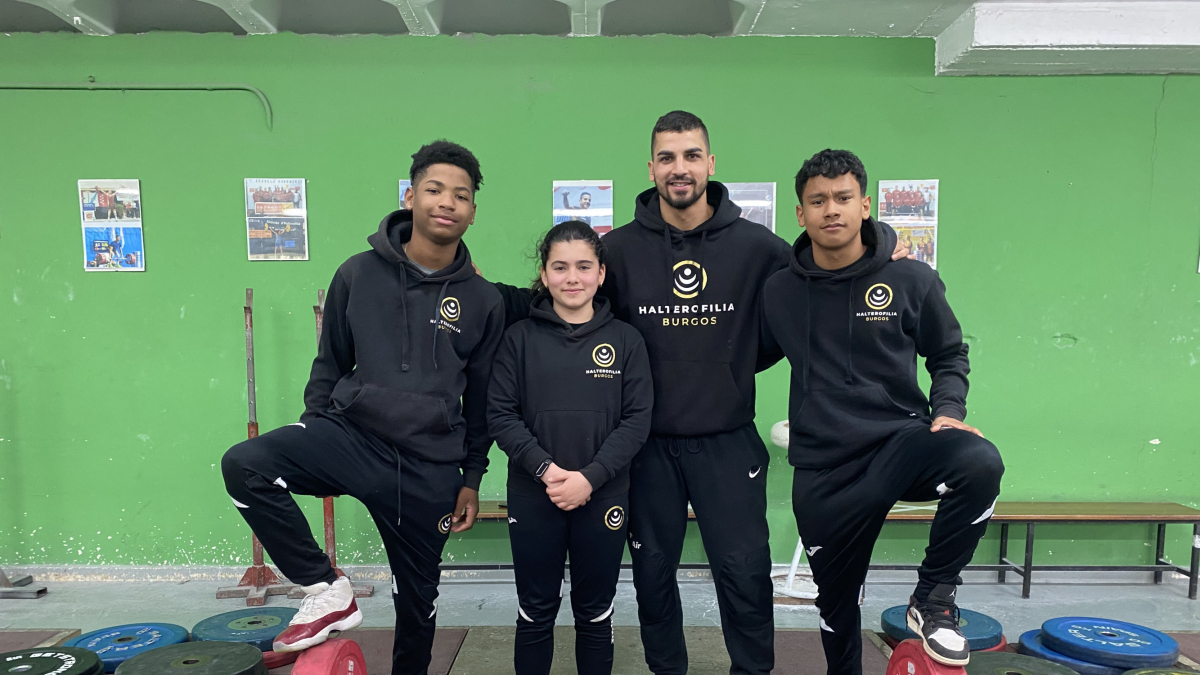 La expedición burgalesa que participará en el nacional de Salamanca.