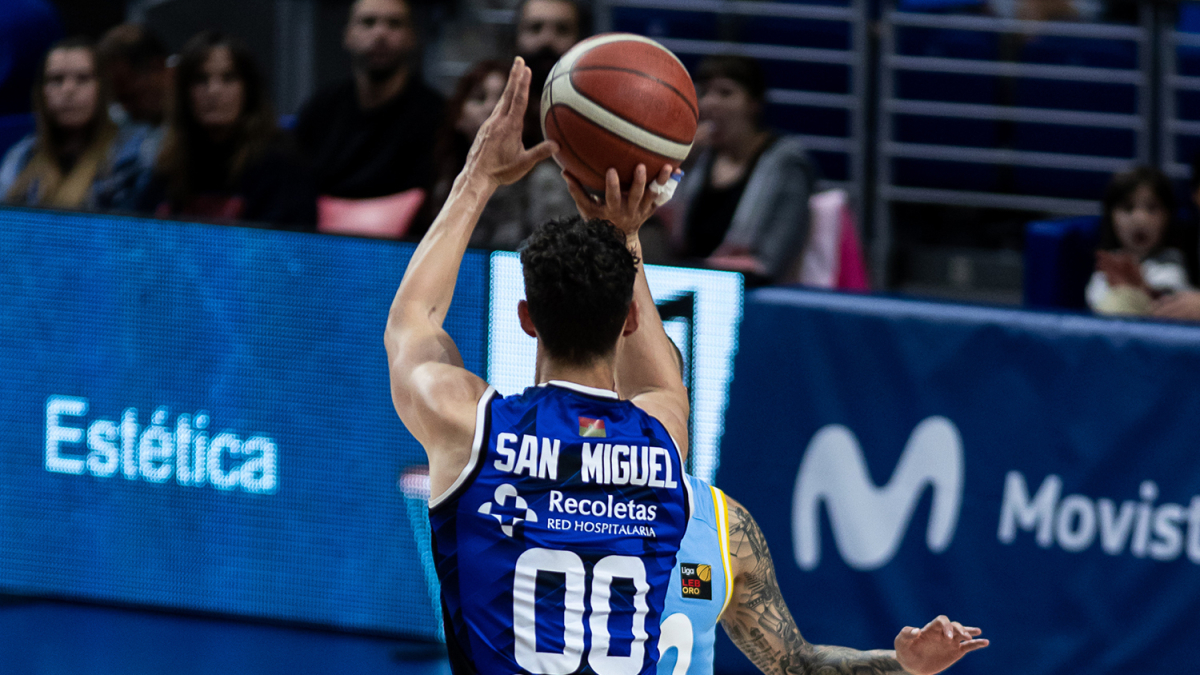 Rodrigo San Miguel anotó un triple decisivo en el tramo final del encuentro.