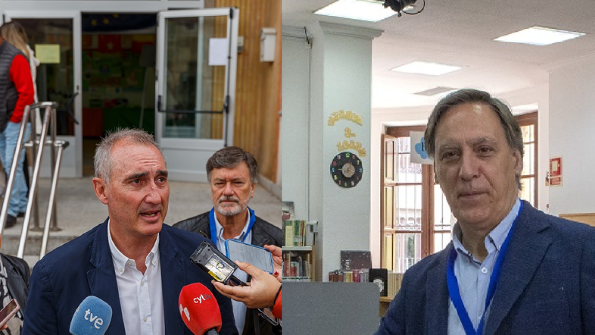 Los candidatos del PP a las Alcaldías de Segovia y Salamanca, José Mazarías y Carlos García Carbayo.