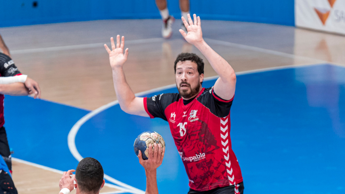 Andrés Alonso, durante un partido con el UBU San Pablo.