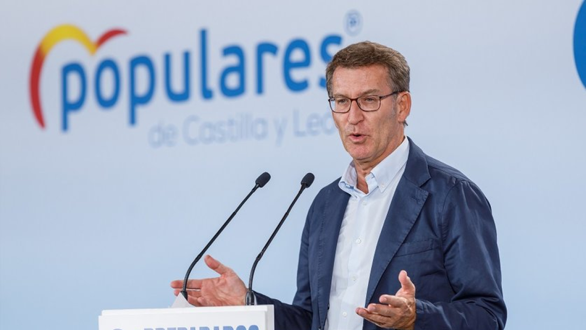 El presidente del Partido Popular en Castilla y León, Alberto Núñez Feijóo, en una imagen de archivo.
