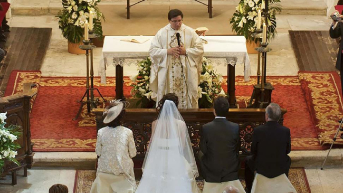 Celebración de una boda en la capital burgalesa.