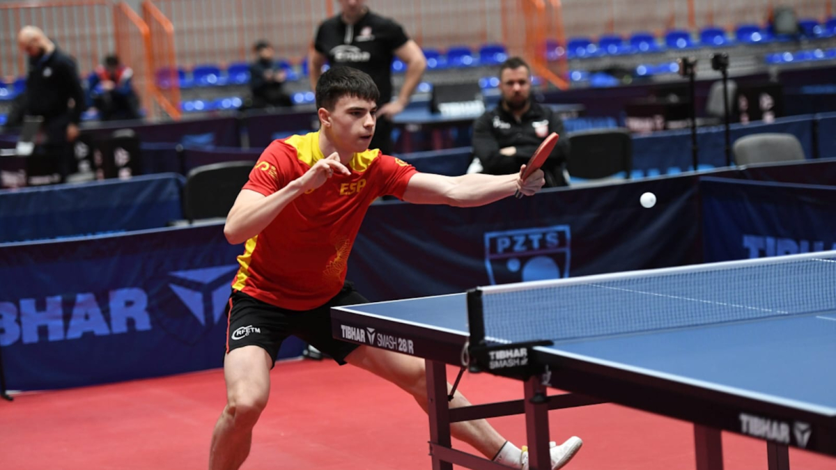 Berzosa, con la elástica de la selección nacional.