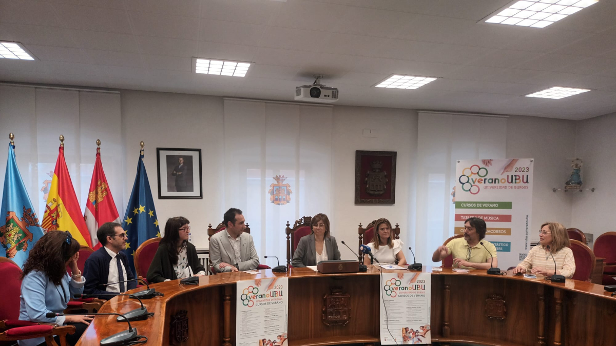 Imagen de la presentación de los Cursos de Verano de Aranda 2023