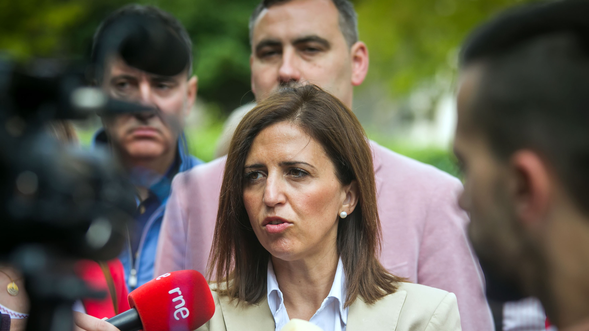 Esther Peña, secretaria provincial del PSOE de Burgos.