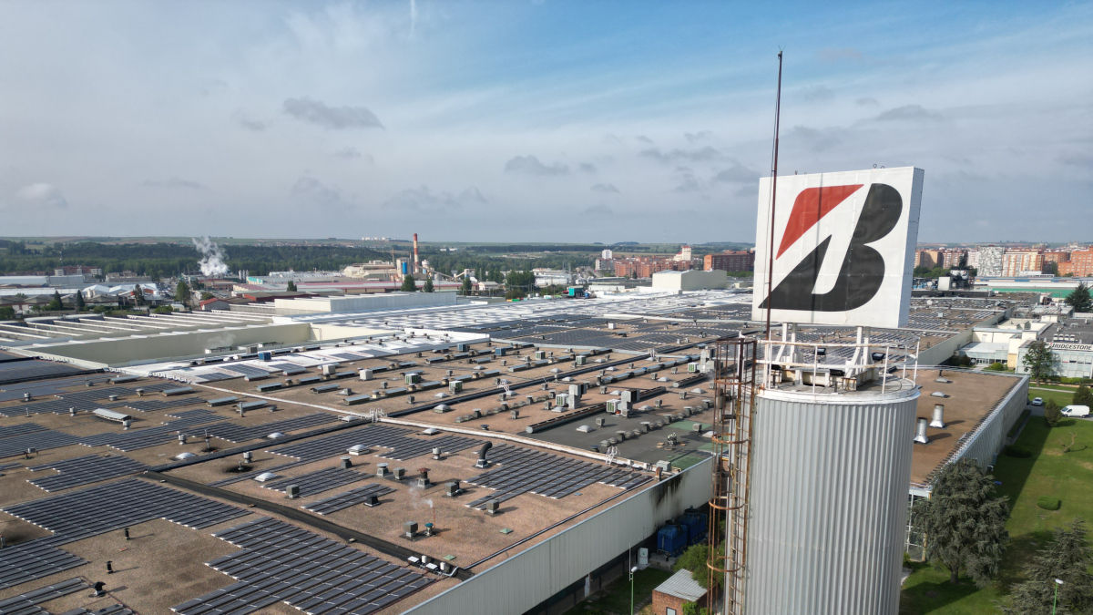 Imagen de la planta de Bridgestone en Burgos.