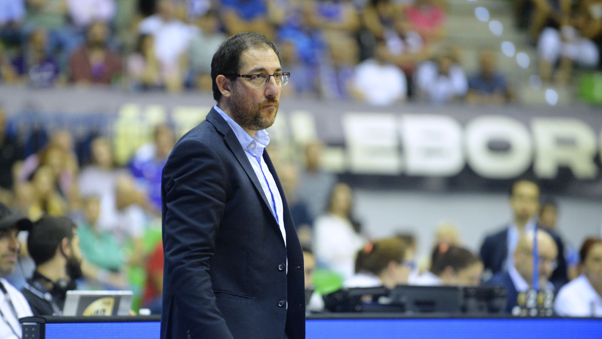Lolo Encinas en el Coliseum en la final four de la temporada 22/23