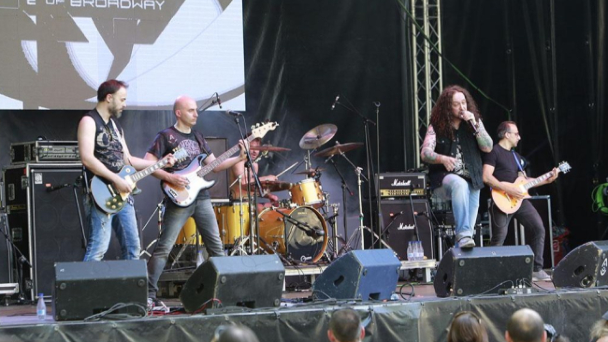 Concierto durante la quinta edición del Zurbarán Rock, en 2022.