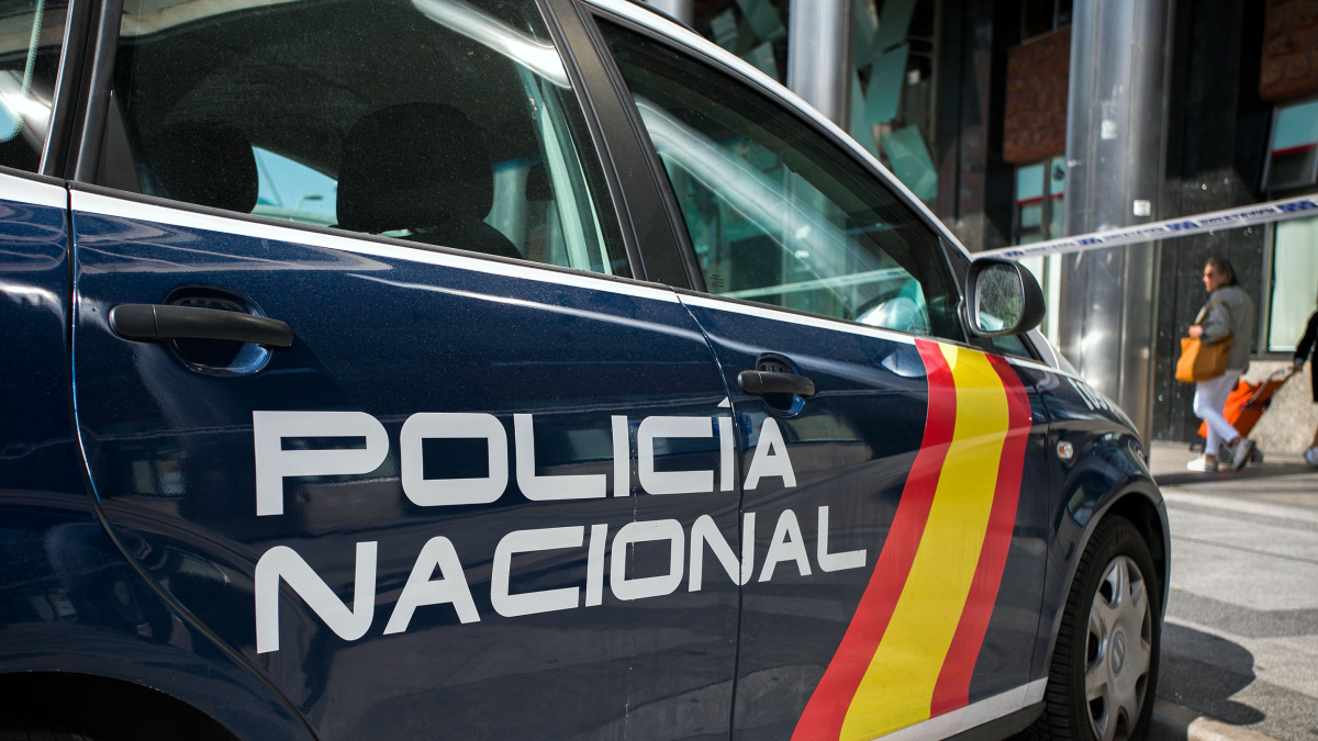 Un vehículo patrulla de la Policía Nacional.