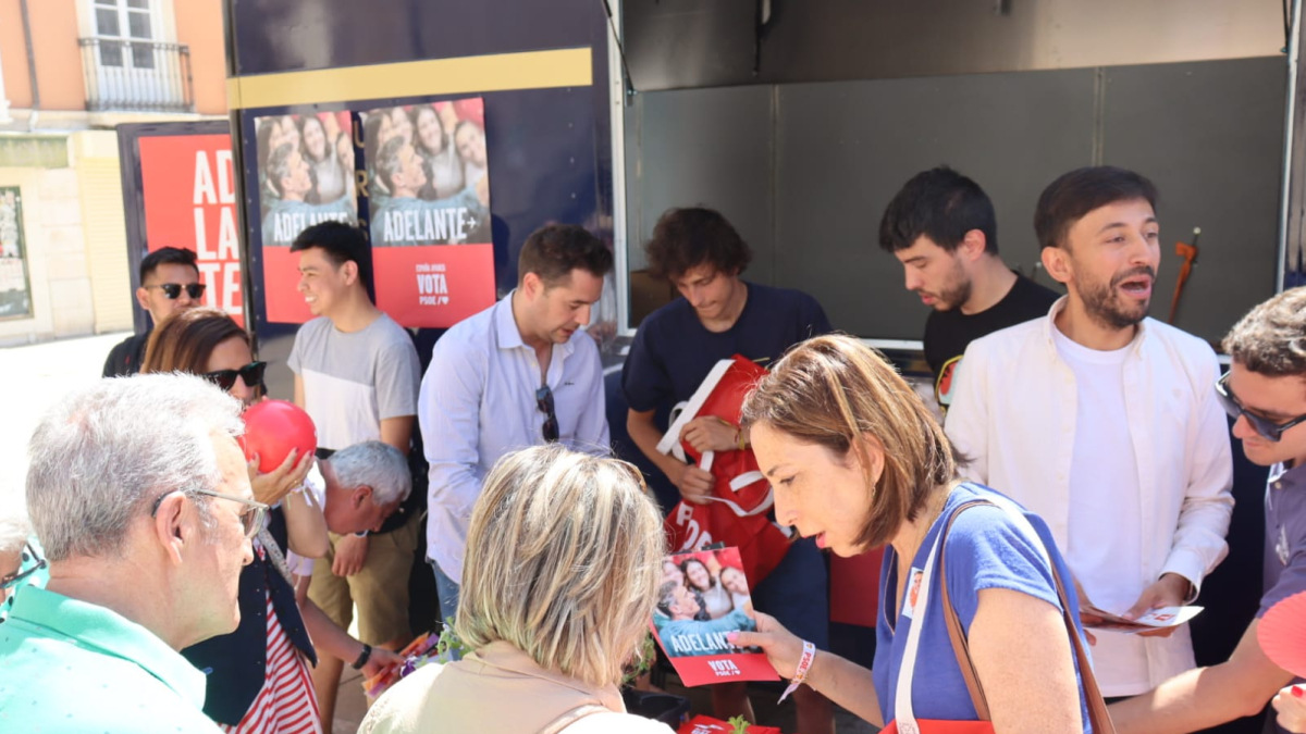 Juventudes Socialistas presentan las propuestas del PSOE en juventud.
