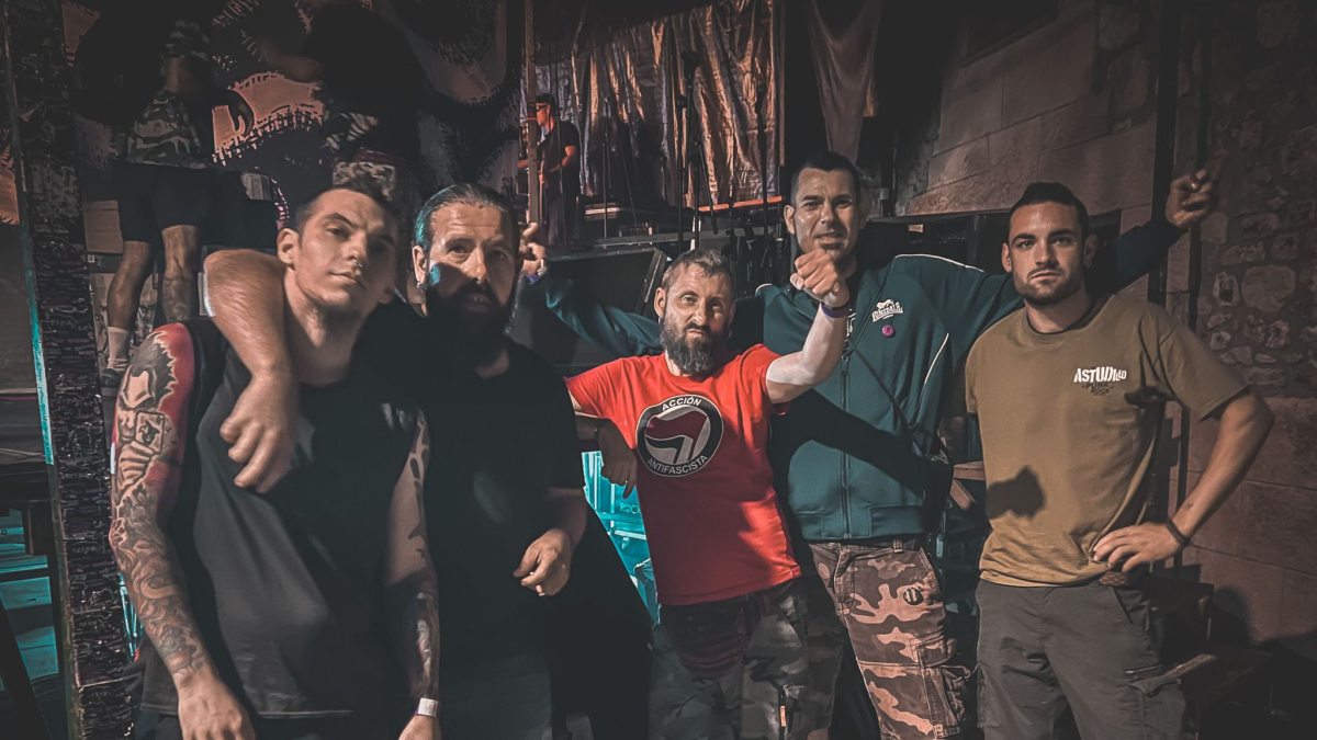 La banda vallisoletana de punk-rock Debakle, en el Tresparock.
