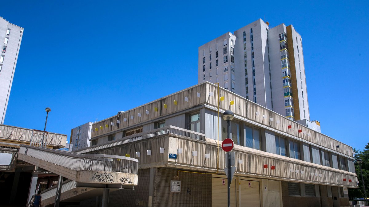Sede de Protección Civil, en la calle Juan Bravo de la capital burgalesa.