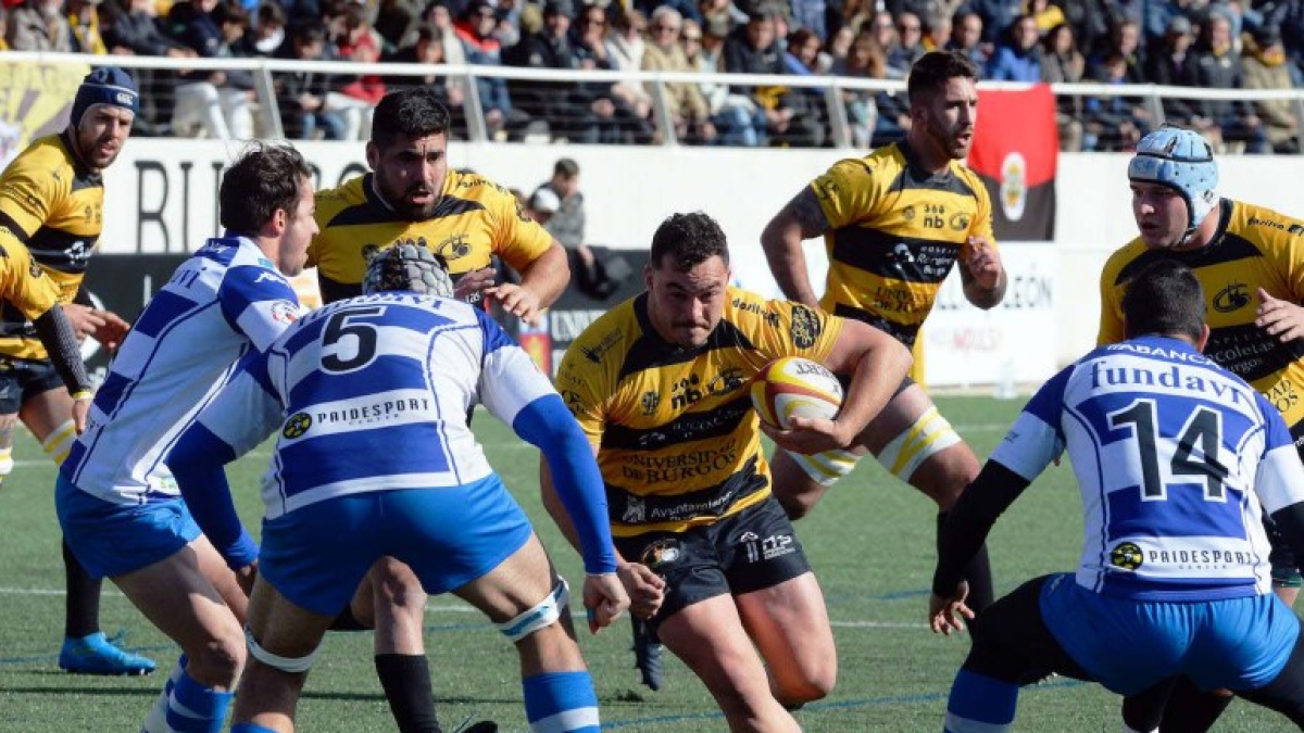 Comsesaña frente a Belenos RC temporada 2022‐23.