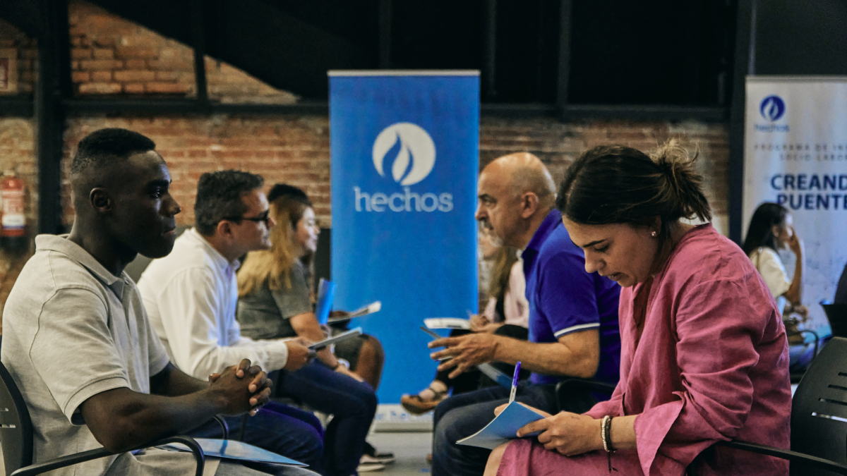 Instante del evento que se celebró en La Estación.