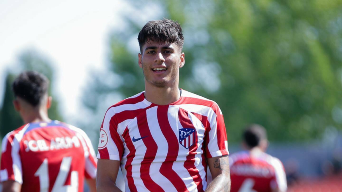 Carlos Martín, cedido por el Atlético de Madrid al Mirandés.