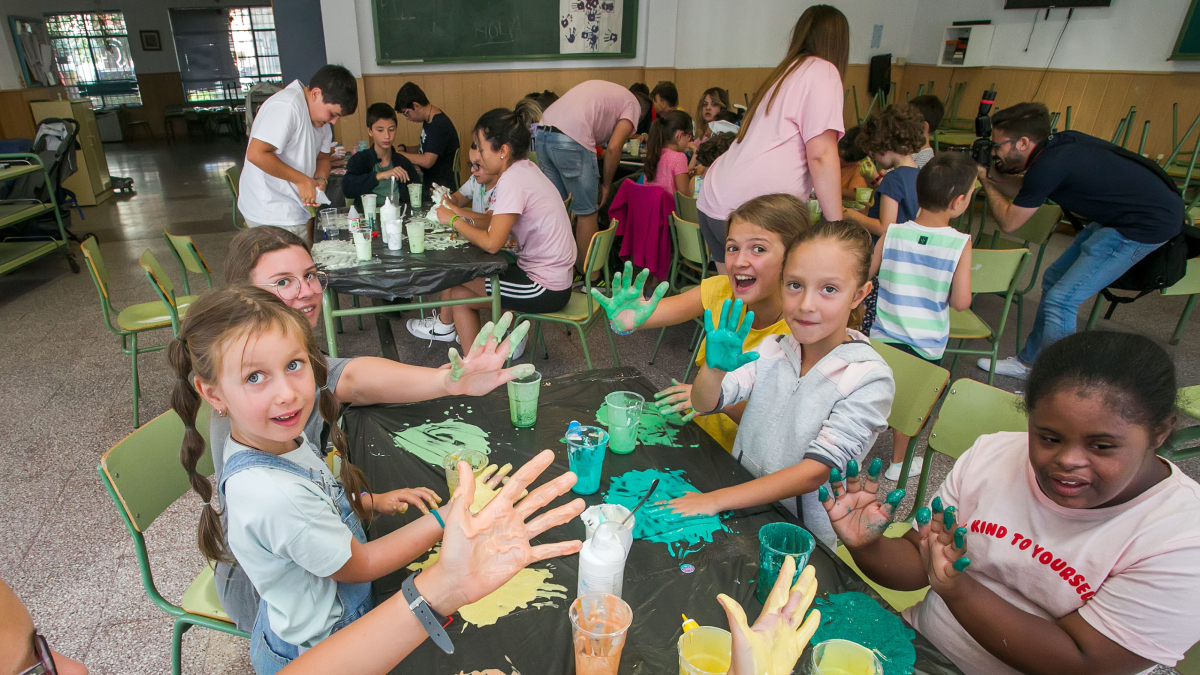 Los niños disfrutaron el verano pasado con las actividades propuestas, relacionadas con la magia y Harry Potter.