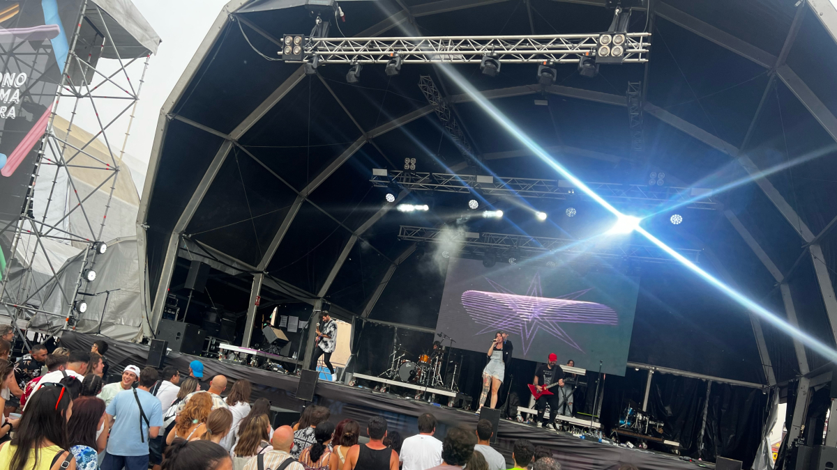 Actuación de 30s40s50s en el Sonorama Ribera 2023.