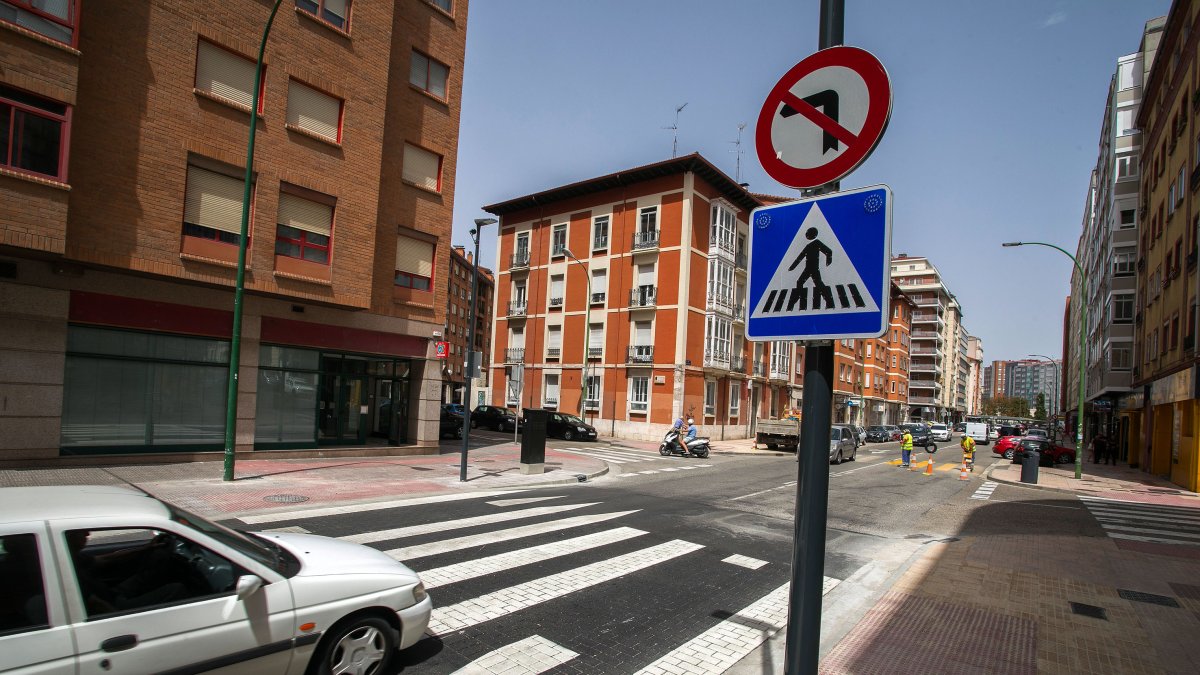 El apagón afectó, entro otros puntos, a la calle Madrid