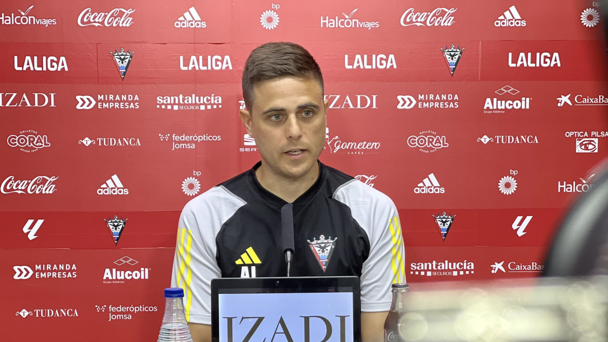 Alessio Lisci, entrenador del Mirandés