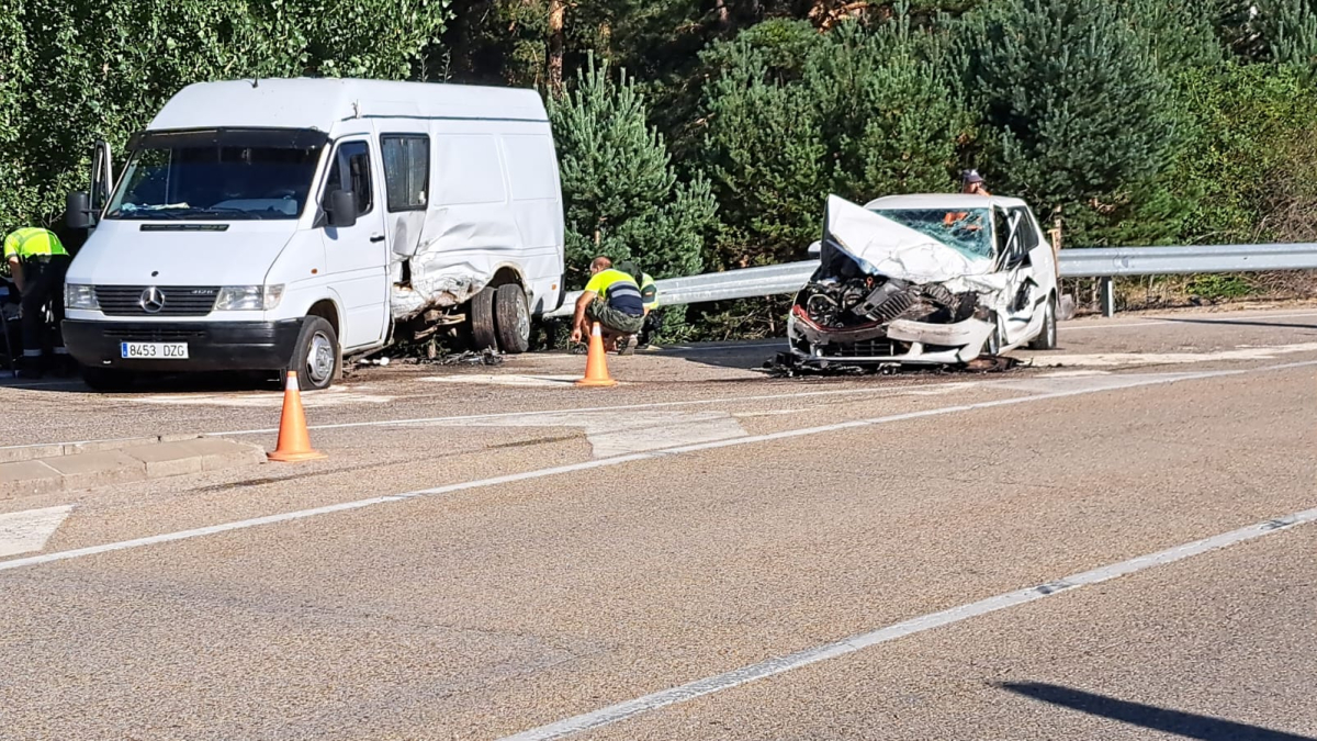 Imagen del accidente.