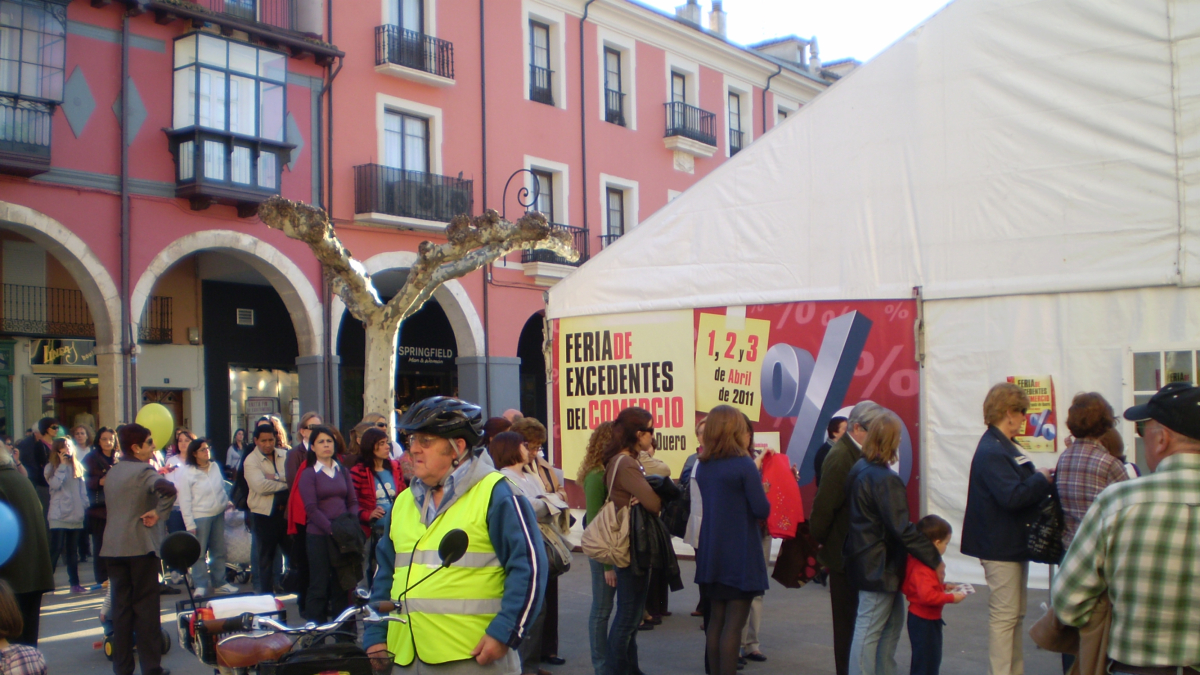 Imagen de archivo de la Feria del Stock de Aranda
