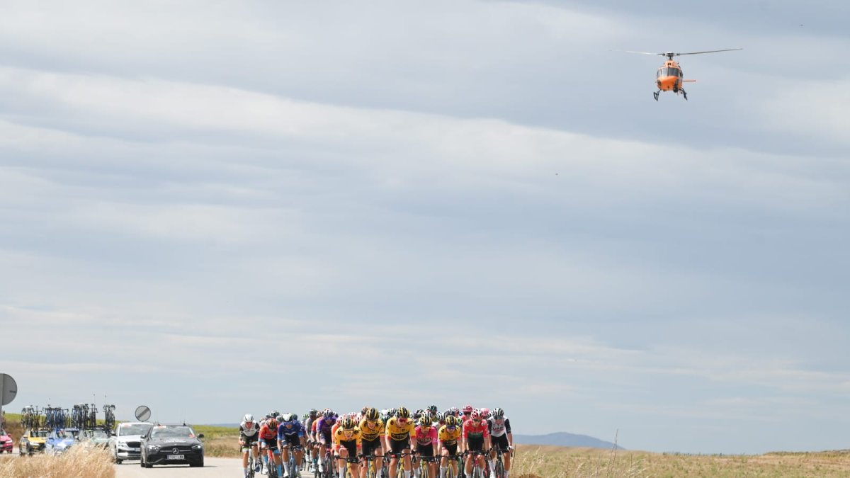 Un momento de la edición de 2024 de la Vuelta a Burgos.
