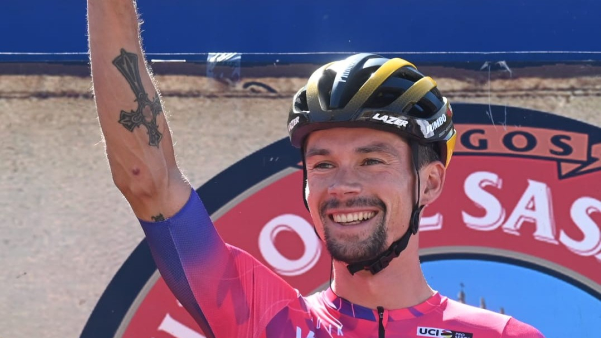 Roglic admite que su participación en la ronda burgalesa le ha sorprendido y destaca el apoyo de los aficionados.