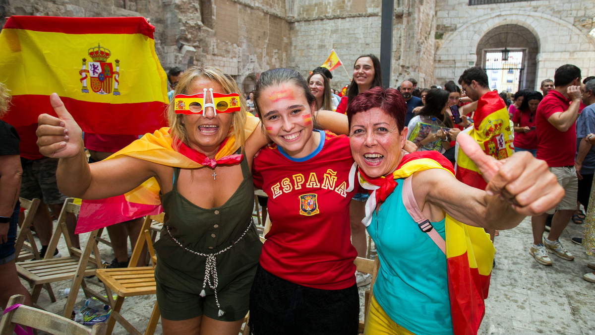 Mucha emoción en el Monasterio de San Juan durante el partido de la selección española y mucha alegría tras ganar el Mundial.