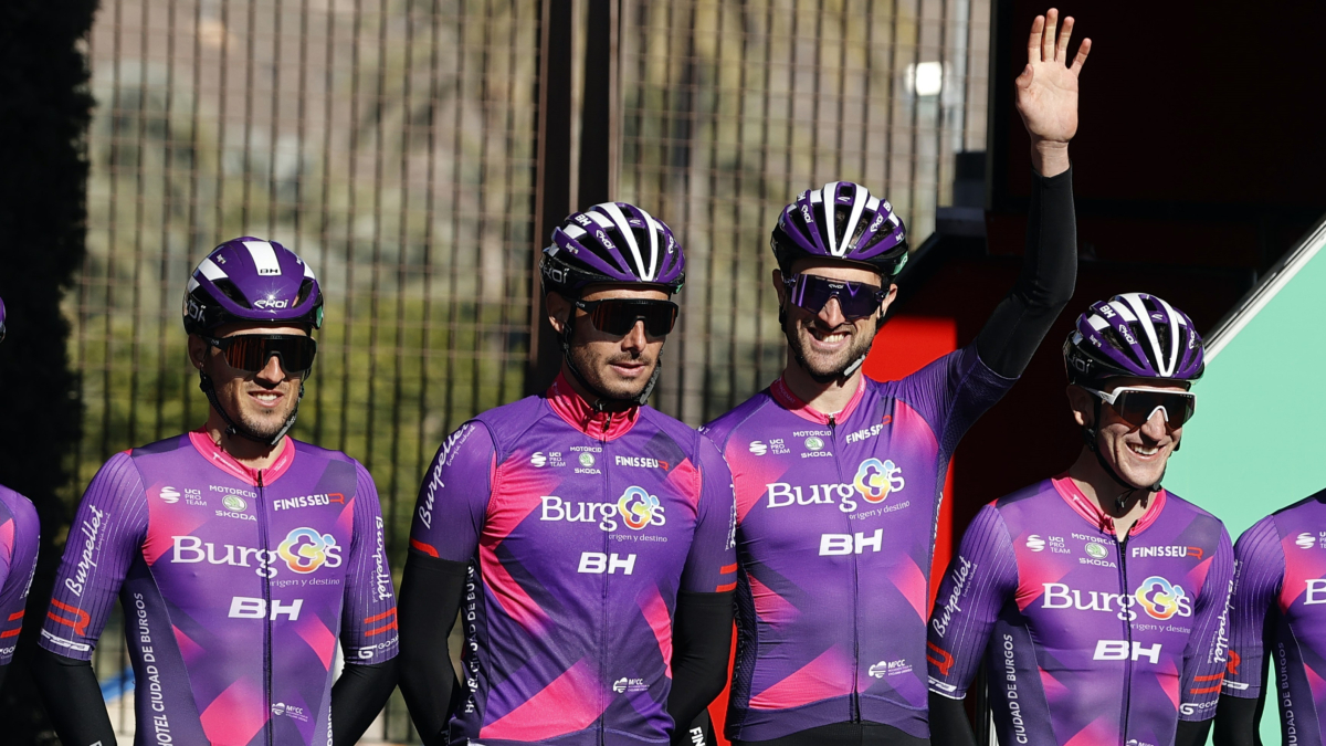 José Manuel, Ezquerra, Okamika y Pelayo, cuatro de los corredores que disputarán La Vuelta.