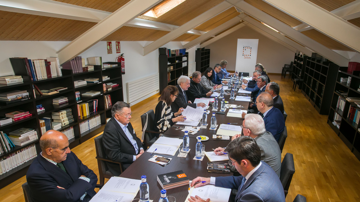 Reunión del Patronato de la Fundación Silos.